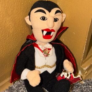 Stuffins 1999 Vampire Plush Toy Vintage Classic Collectible Used Throwback BR NW